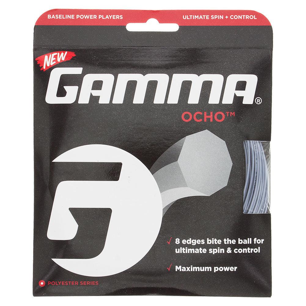 Ocho Tennis String STRINGS GAMMA Grey 16