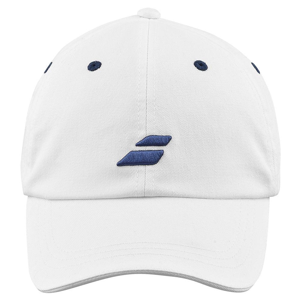 Unisex Drive Cotton Tennis Cap White and Blue BABOLAT