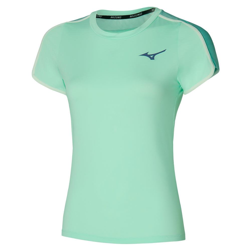 Women`s Printed Tennis Tee Bay MIZUNO S Bay