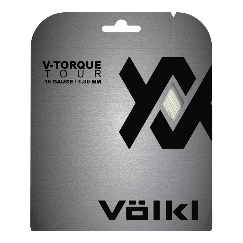V-Torque Tour Tennis String White Strings VOLKL 16