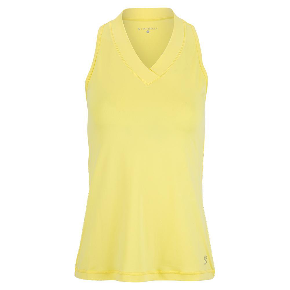 Women's UV Racerback Tennis Tank Sunshine Womens Apparel SOFIBELLA