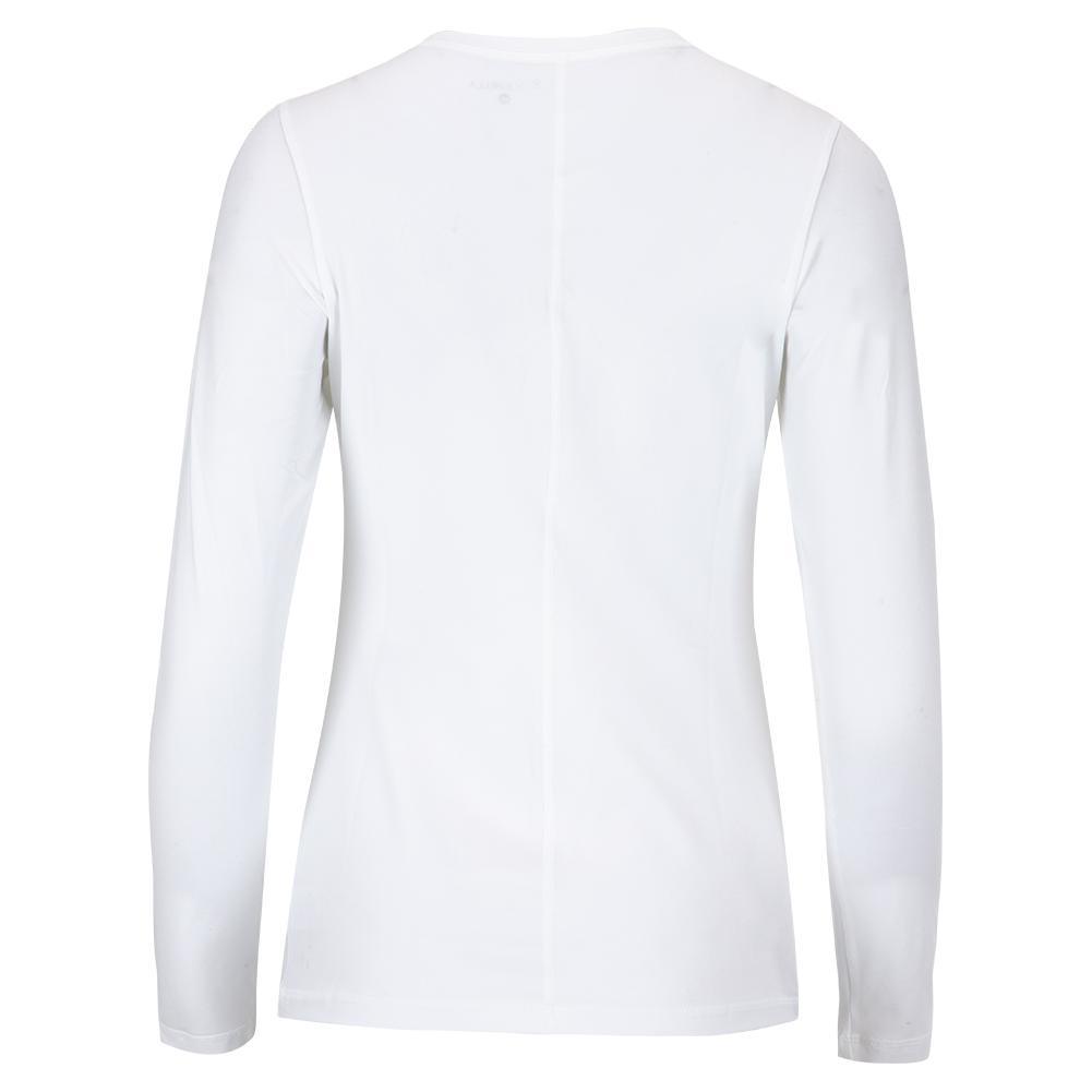 Women's UV Long Sleeve Tennis Top Womens Apparel SOFIBELLA