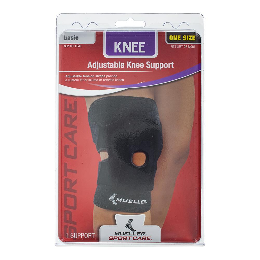 Adjustable Knee Support SPORTS MEDICINE MUELLER Black