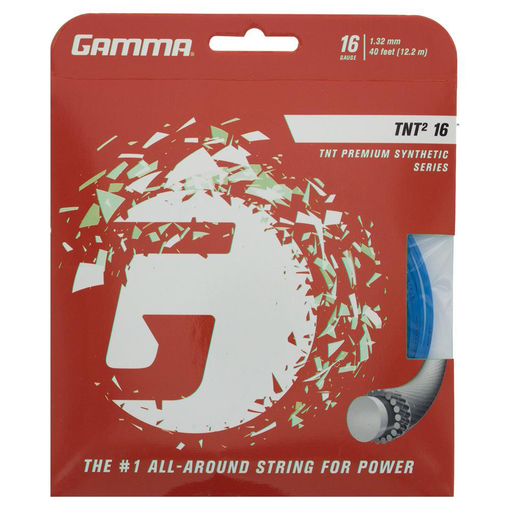 TNT2 16G Tennis String Strings GAMMA Blue