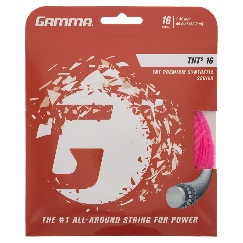 TNT2 16G Tennis String Strings GAMMA Pink