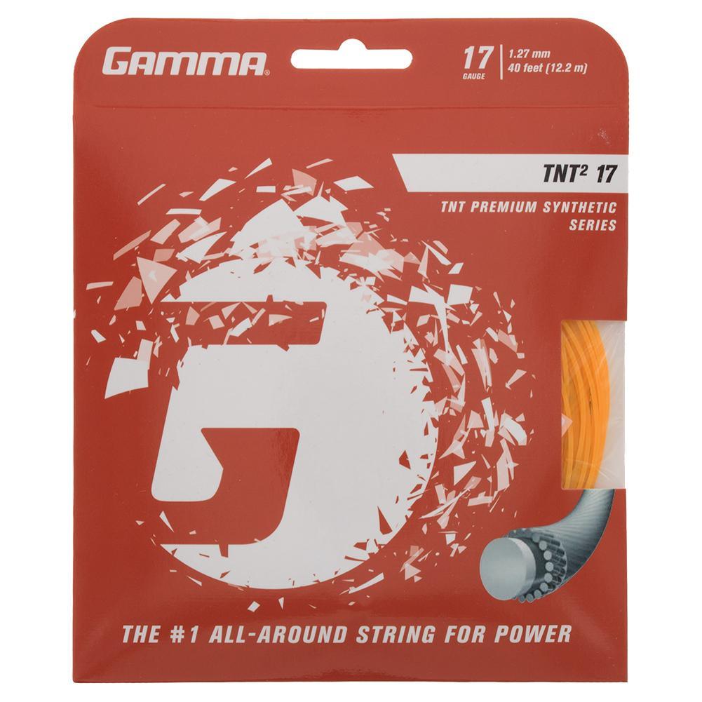TNT2 17G Tennis String Strings GAMMA Orange
