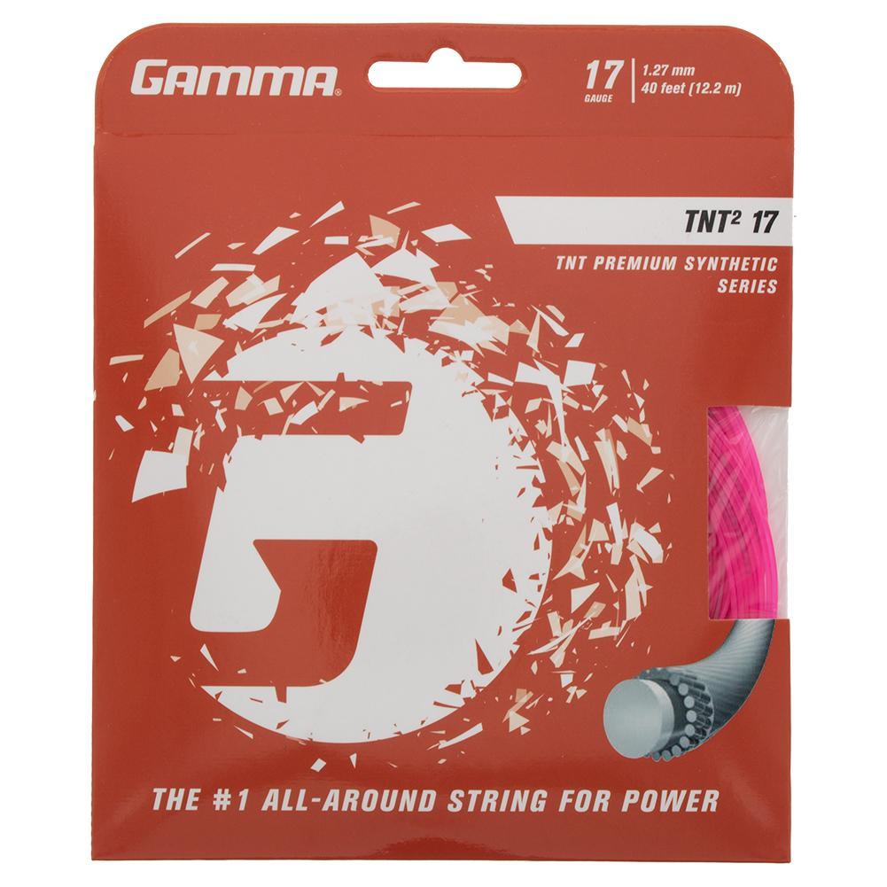 TNT2 17G Tennis String Strings GAMMA Pink