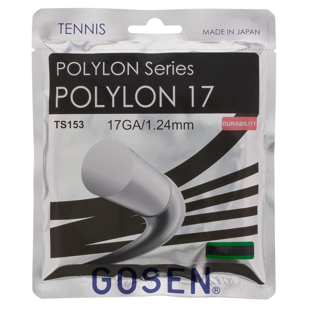 Polylon 17G Tennis String Strings GOSEN CLEAR
