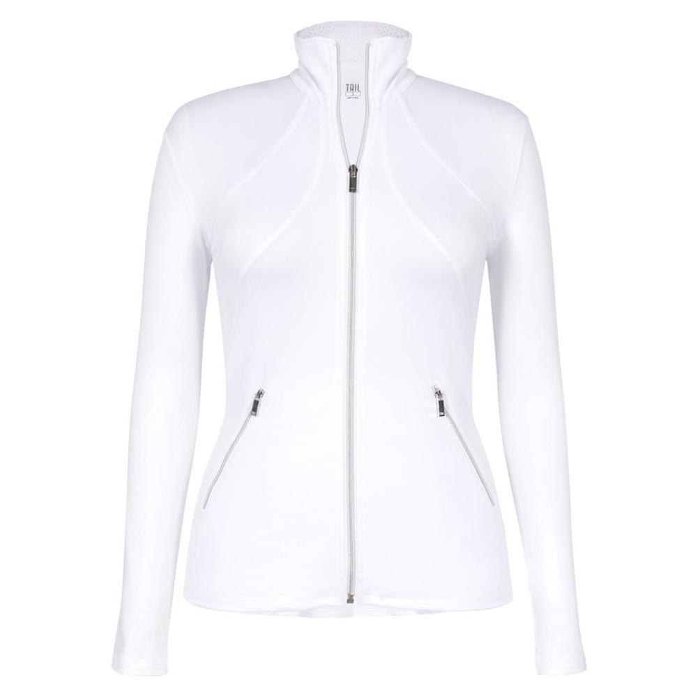 Women's Rachel Tennis Jacket Chalk Womens Apparel TAIL XS White