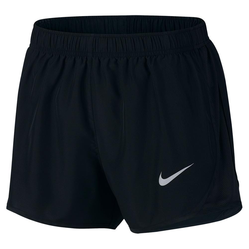 Women's Dry Tempo Running Shorts WOMENS APPAREL NIKE 014_BLACK/WLF_GRY M