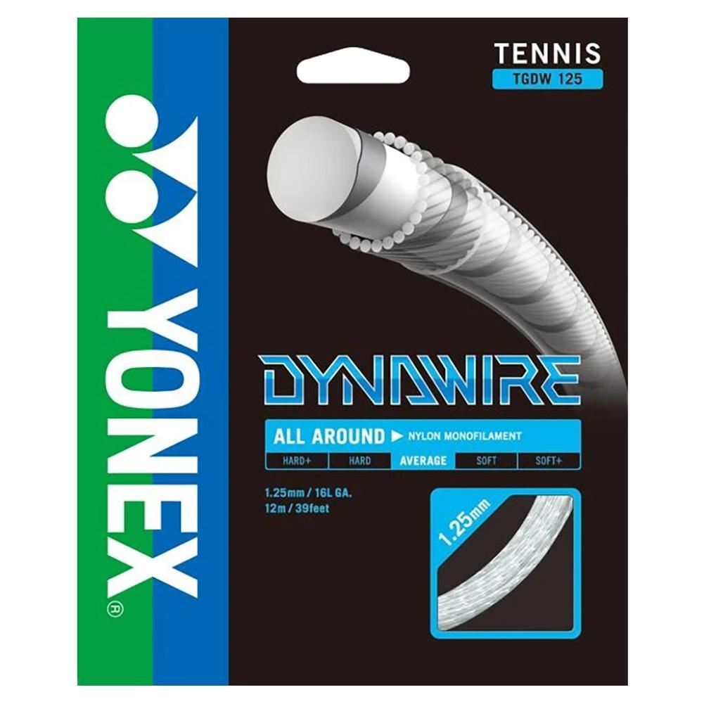 Dynawire Synthetic Gut Tennis String Strings YONEX White 16