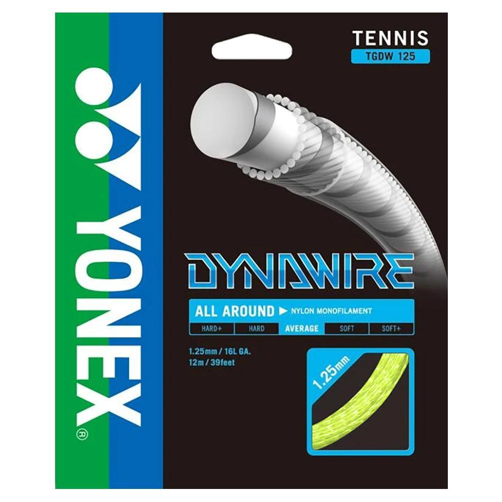 Dynawire Synthetic Gut Tennis String Strings YONEX Yellow 16