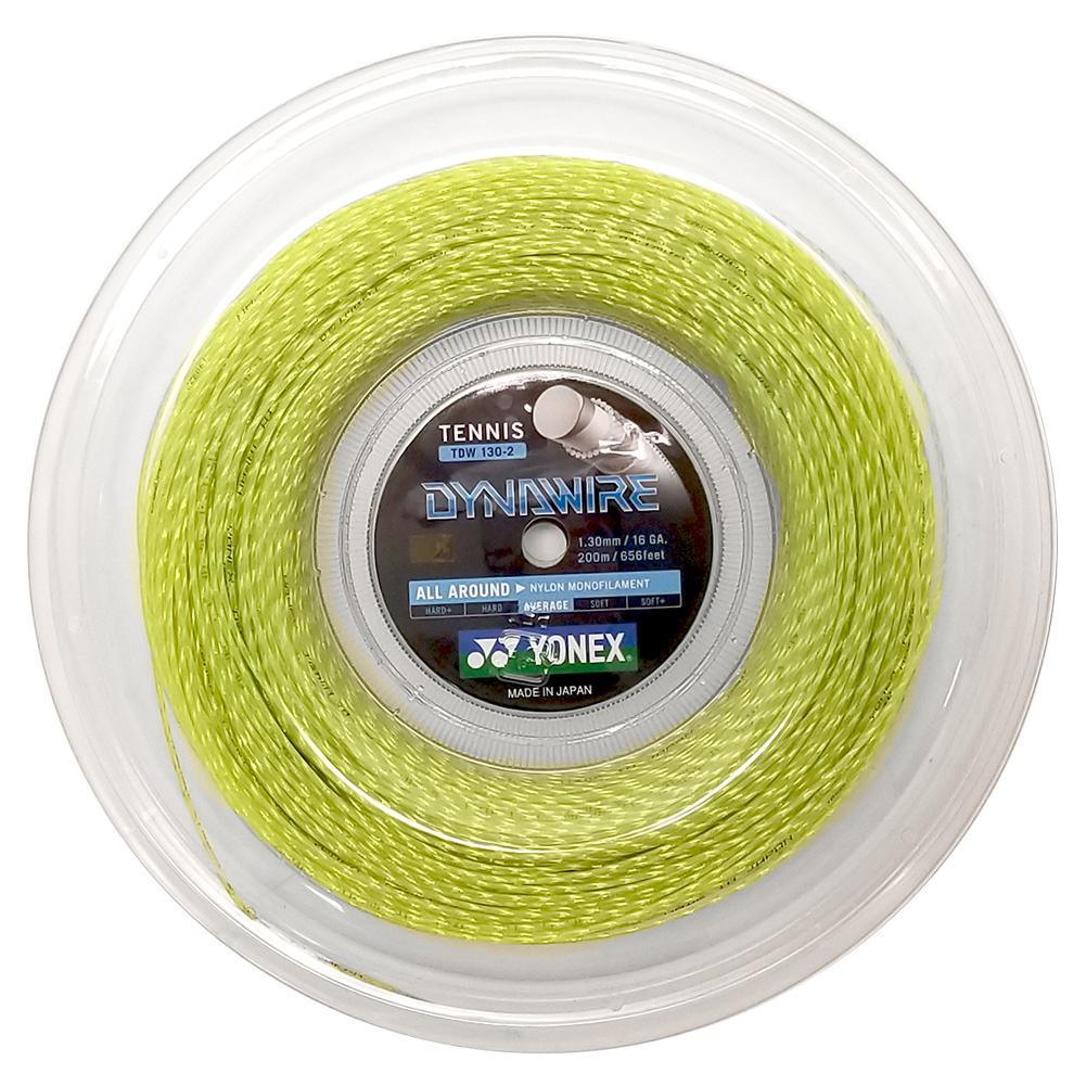 Dynawire Tennis String Reel Strings YONEX Yellow 16L