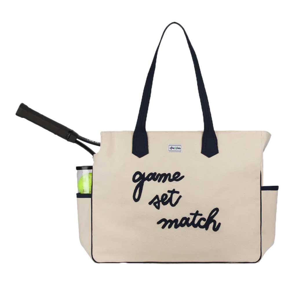 Women`s Love All Court Tennis Bag Holiday Gifts AME AND LULU Match ONE_SIZE