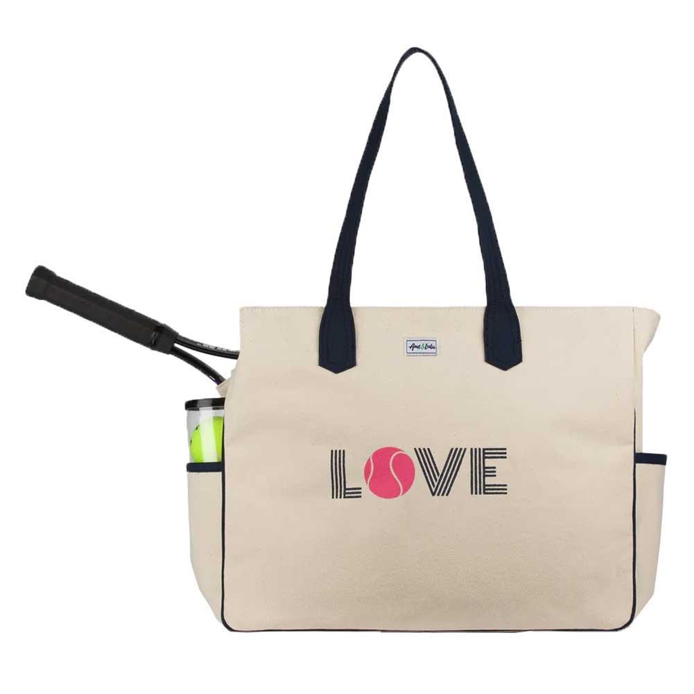 Women`s Love All Court Tennis Bag Holiday Gifts AME AND LULU