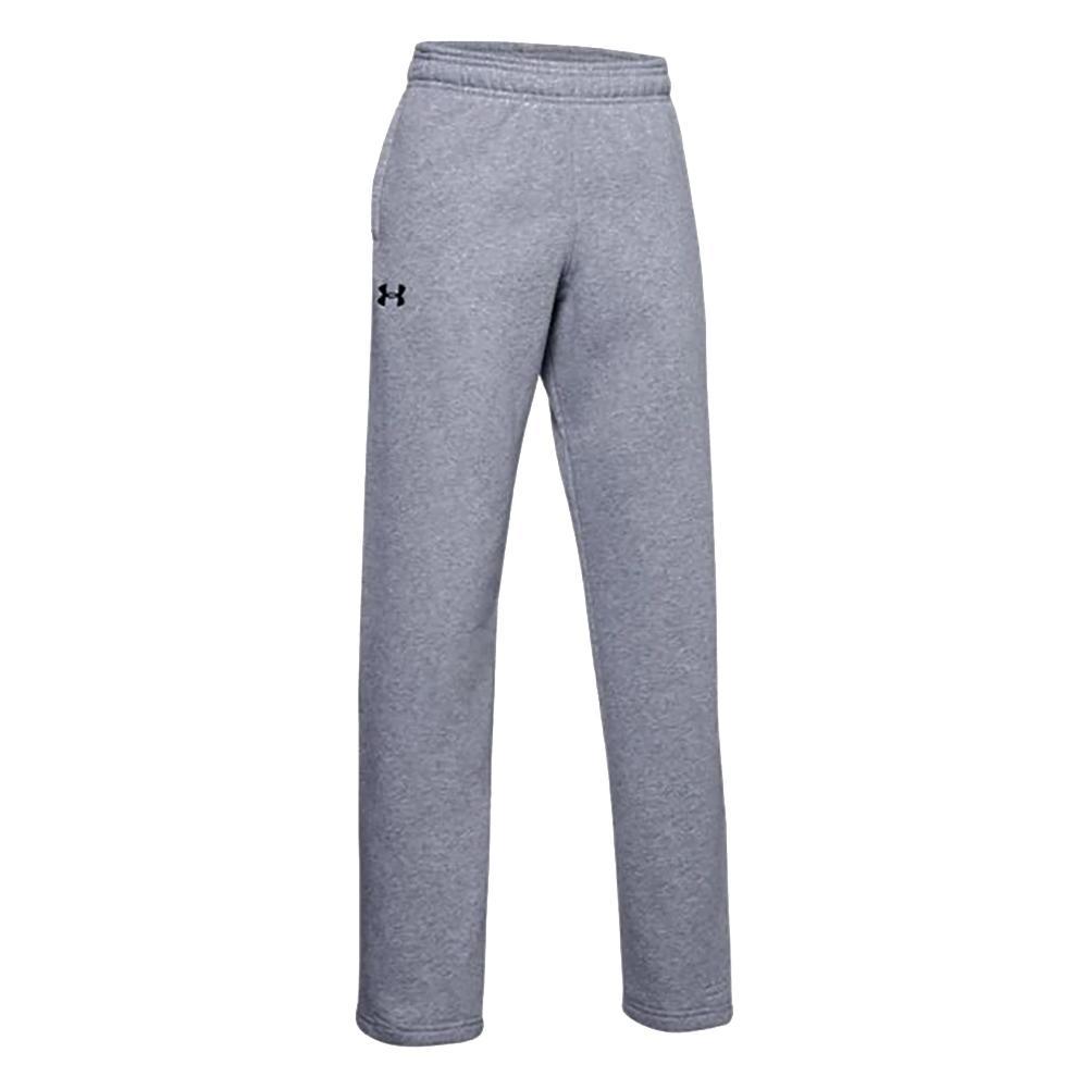 Youth Hustle Fleece Pant Junior Team Gear UNDER ARMOUR Gray S