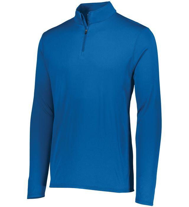Youth Attain Wicking 1/4 Zip Junior Team Gear AUGUSTA Kelly L