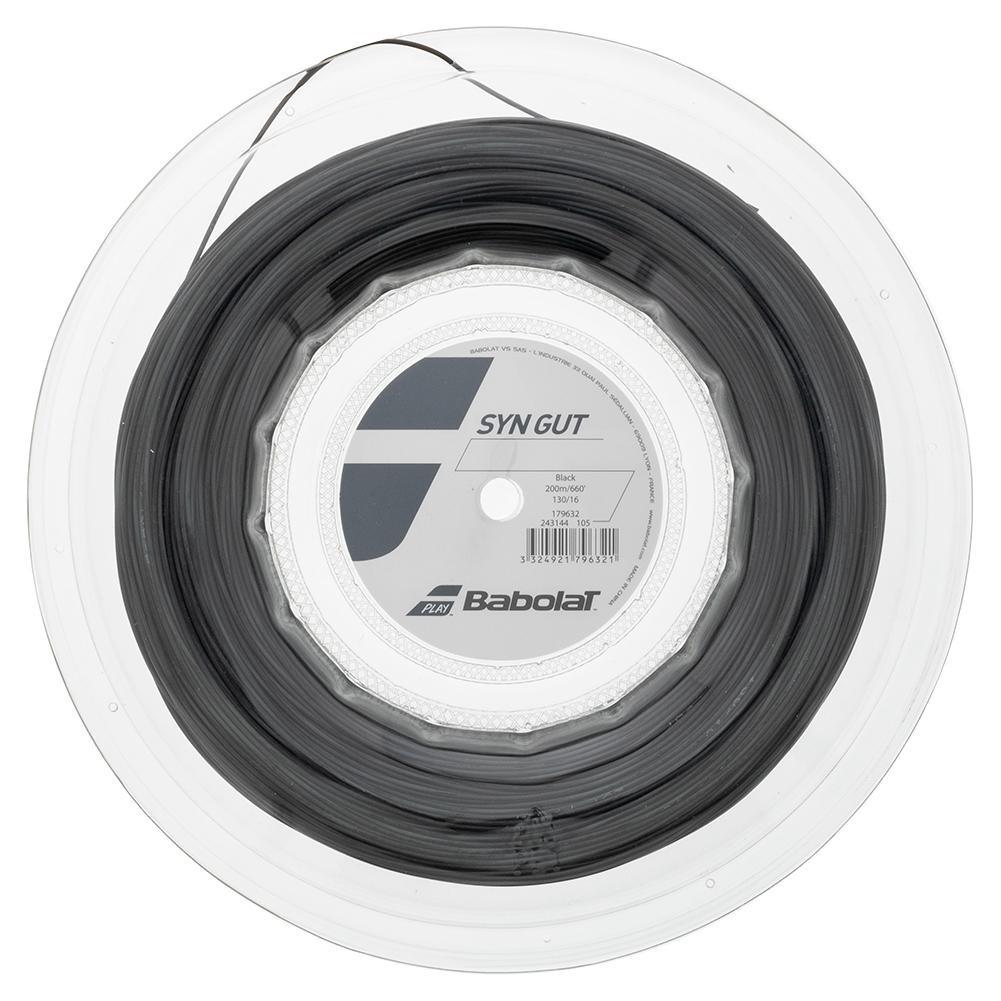 Syn Gut Tennis String Reel STRINGS BABOLAT Black 16
