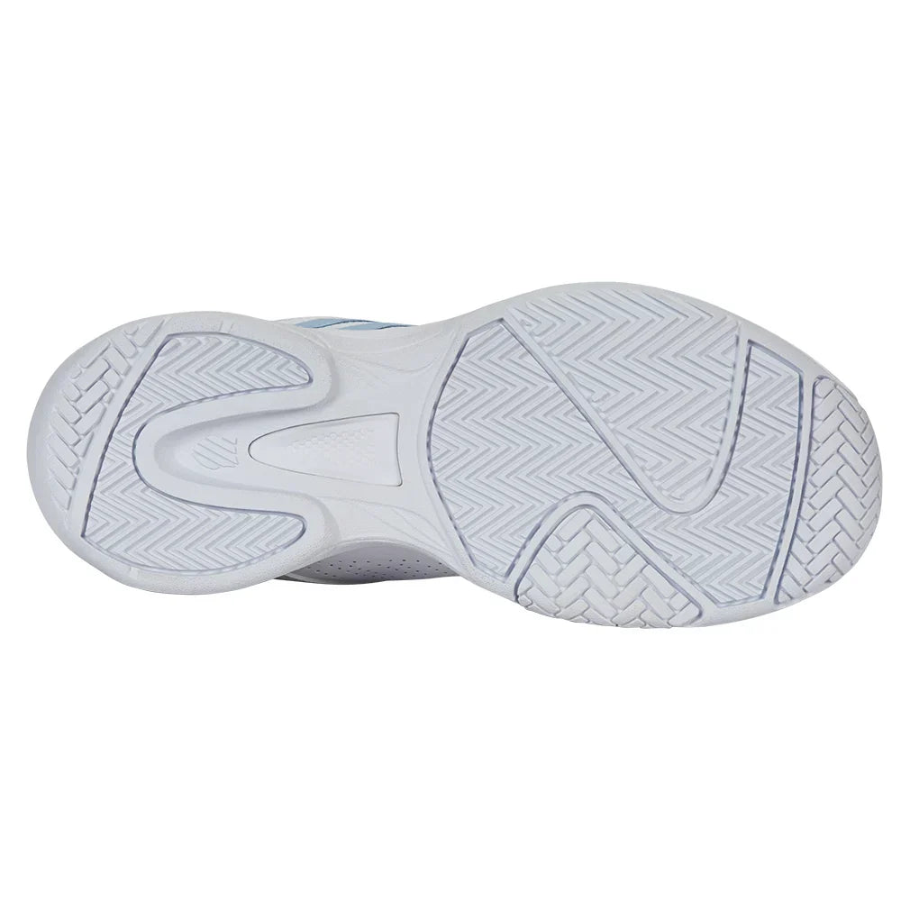 Women`s Court Express 2 Tennis Shoes White and Dutch Canal K-SWISS