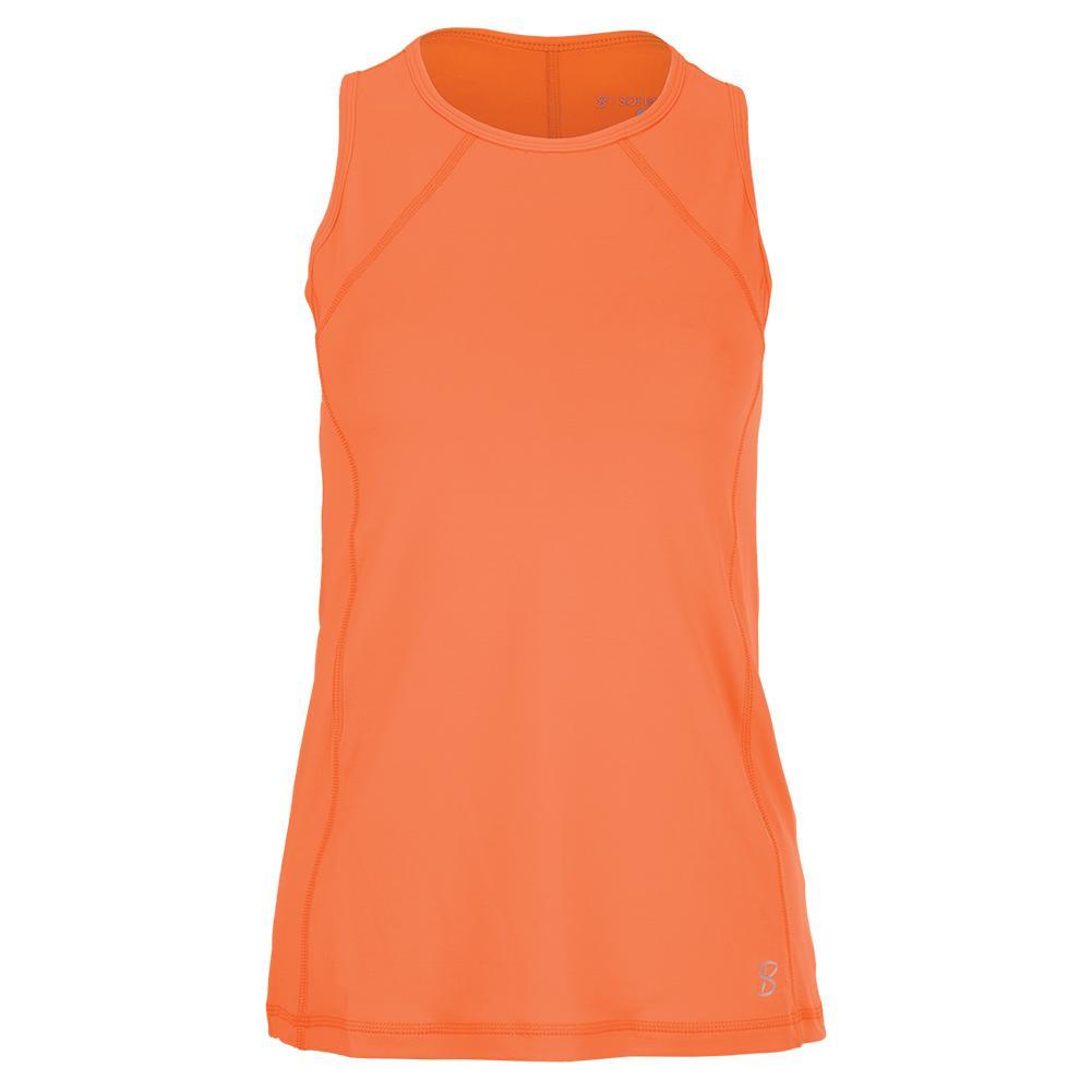 Women's UV Tennis Tank Womens Apparel SOFIBELLA Nectarine XS