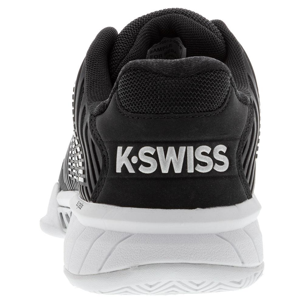 Women's Hypercourt Express 2 Tennis Shoes Black and White Womens Shoes K-SWISS