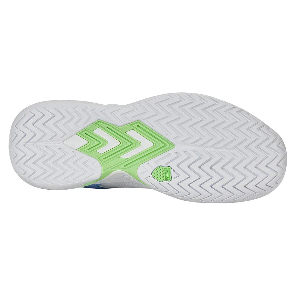 Women`s Ultrashot Team Tennis Shoes White and Dutch Canal K-SWISS
