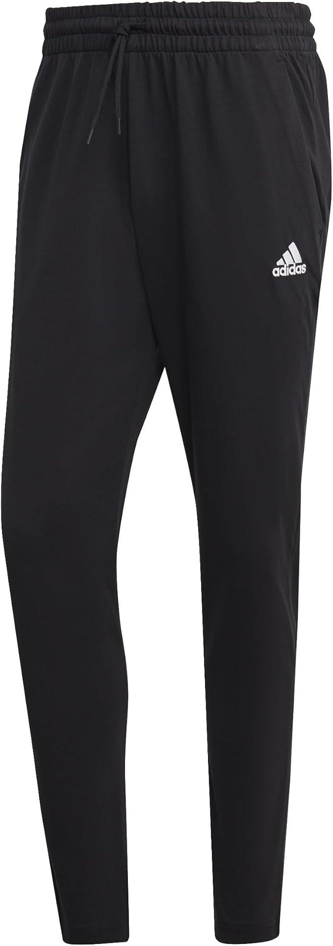 Mens Walk On Tennis Pants Black Outerwear ADIDAS XS