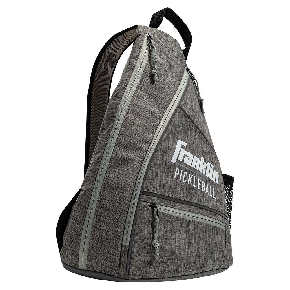 Pickleball Sling Bag Gray Pickleball Bags And Backpacks FRANKLIN SPORTS Grey