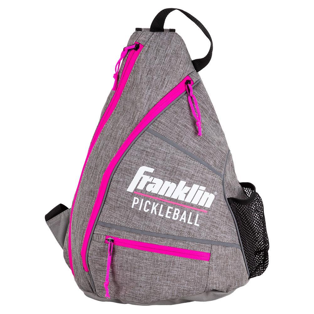 Pickleball Sling Bag Pink Pickleball Bags And Backpacks FRANKLIN SPORTS Pink