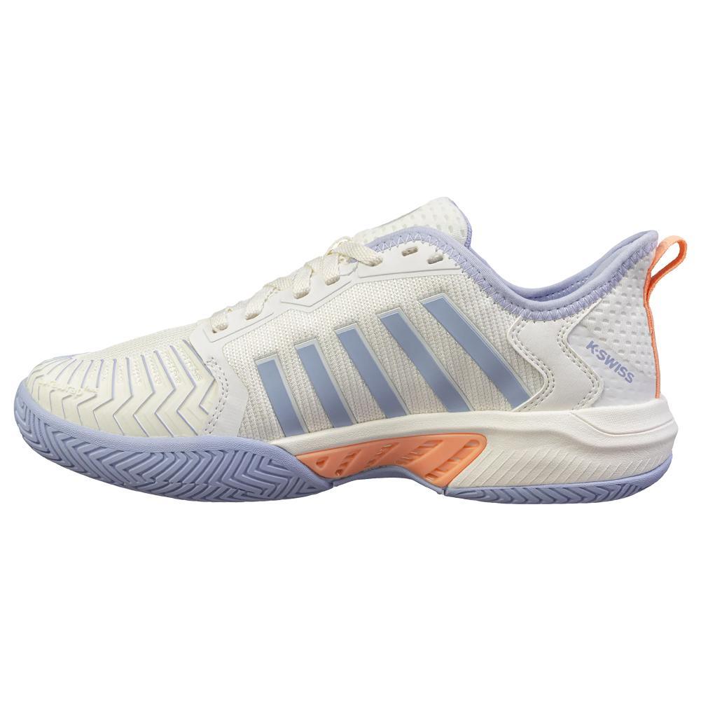 Women's Pickleball Supreme Shoes Star White and Heather Womens Shoes K-SWISS