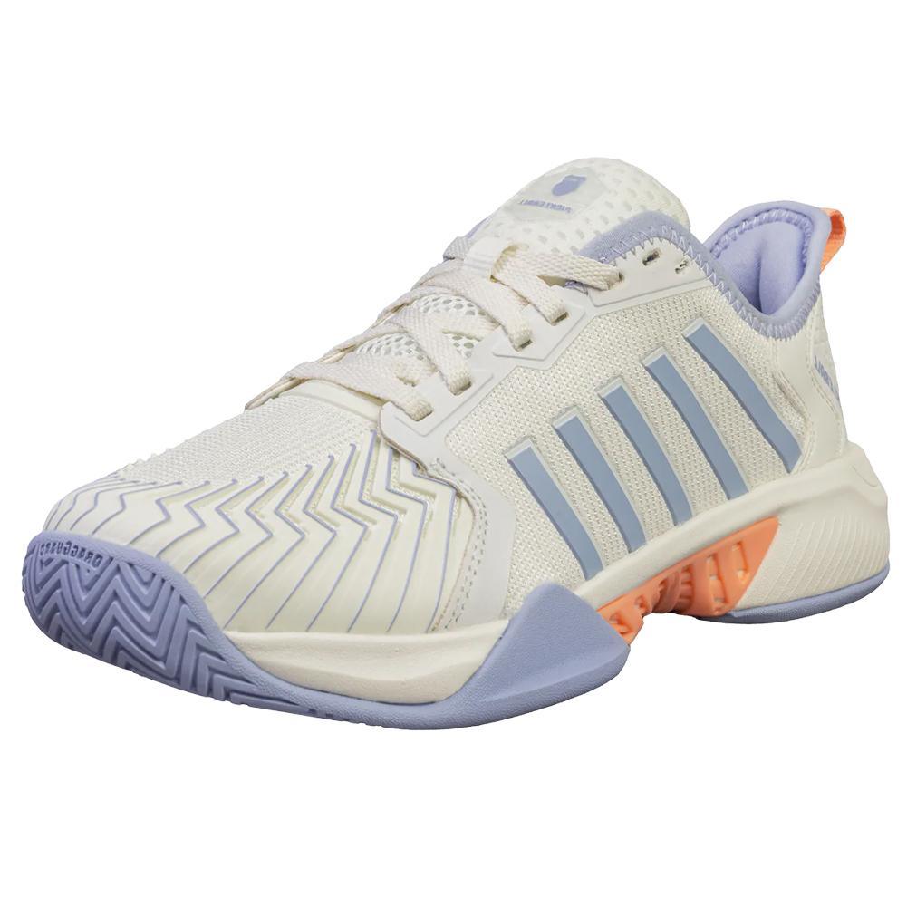 Women's Pickleball Supreme Shoes Star White and Heather Womens Shoes K-SWISS