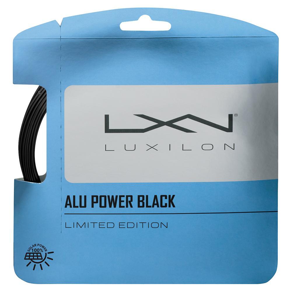 Alu Power 125mm/17G Tennis String Black Strings LUXILON Black