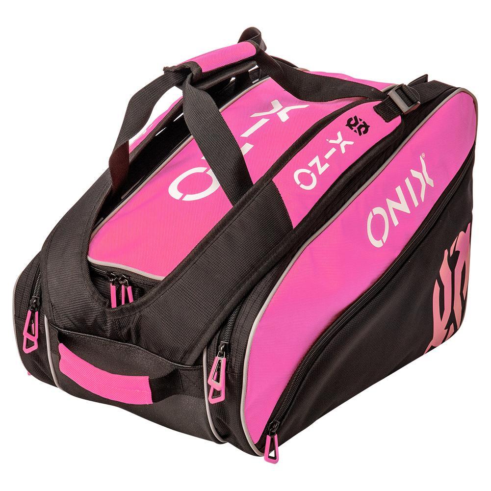 Pro Team Pickleball Paddle Bag Pink and Black Pickleball Bags And Backpacks ONIX Pink