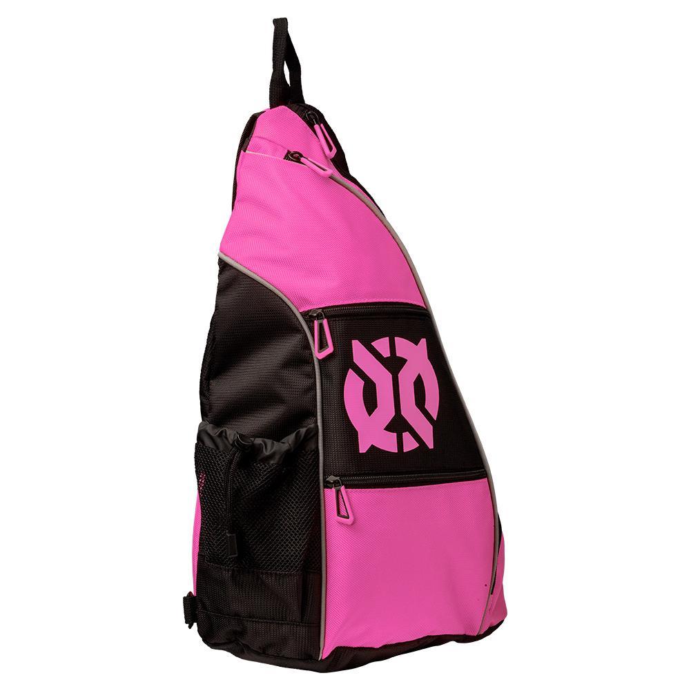 Pro Pickleball Sling Bag Pink and Black Pickleball Bags And Backpacks ONIX Pink