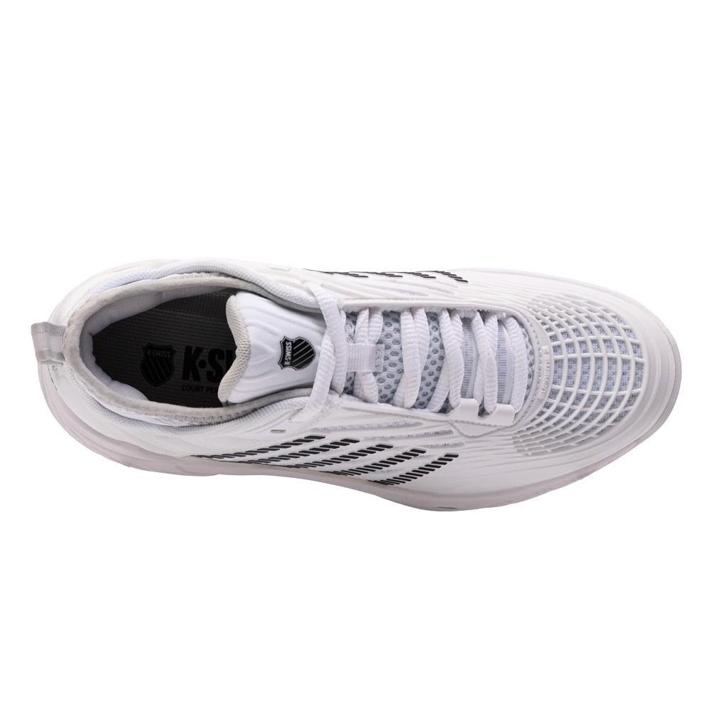 Women's Hypercourt Supreme 2 Tennis Shoes White and Vapor Blue Womens Shoes K-SWISS