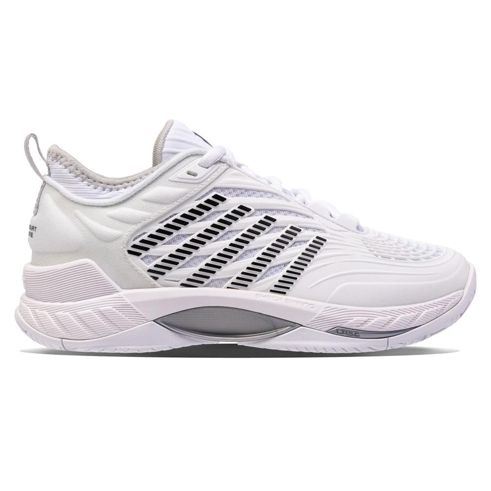 Women's Hypercourt Supreme 2 Tennis Shoes White and Vapor Blue Womens Shoes K-SWISS