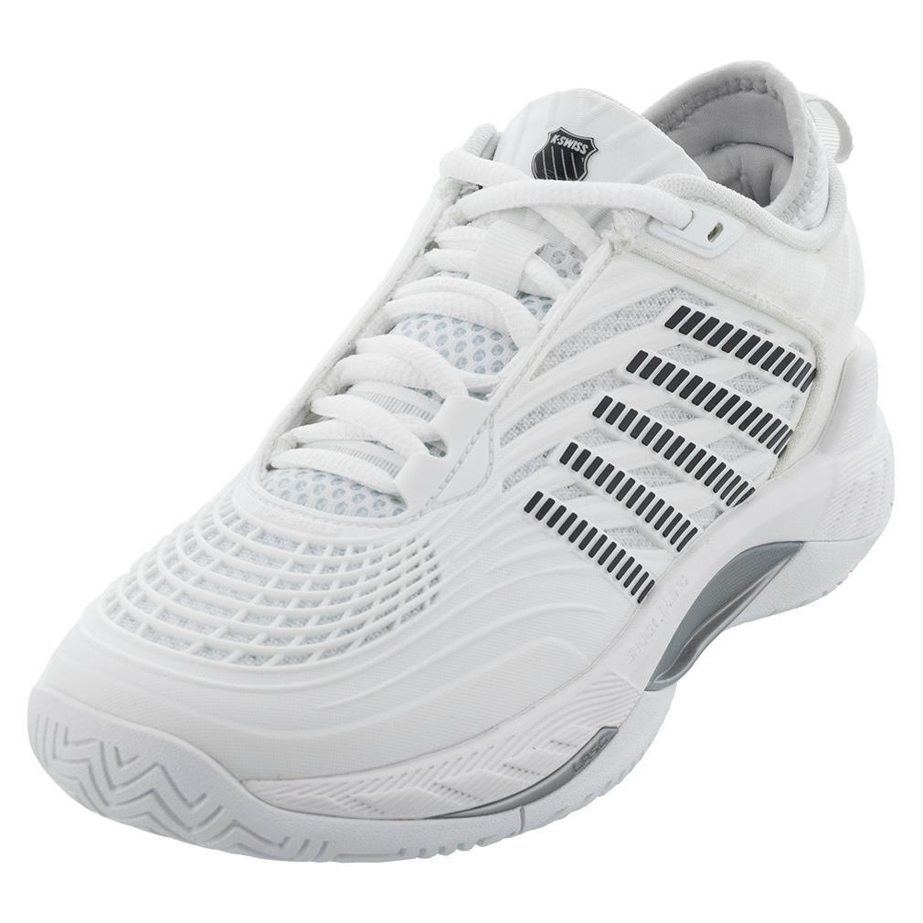 Women's Hypercourt Supreme 2 Tennis Shoes White and Vapor Blue Womens Shoes K-SWISS 5