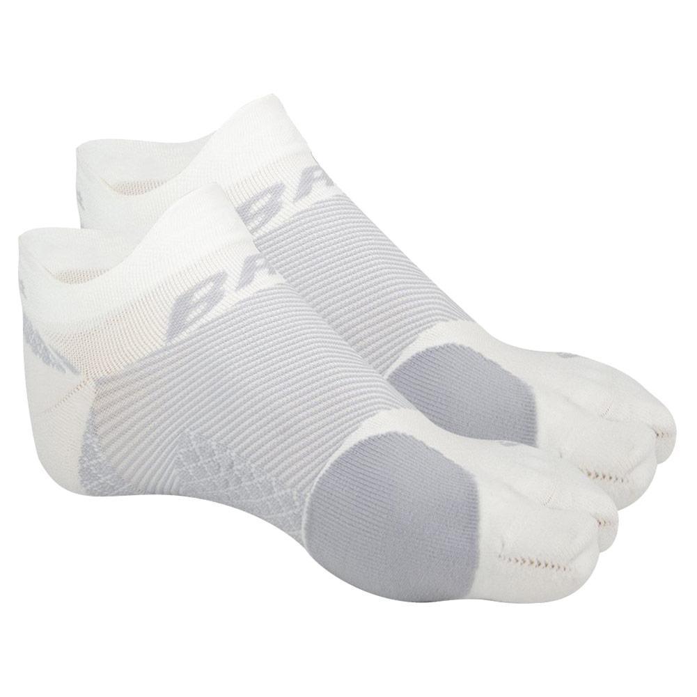BR4 No Show Bunion Relief Socks Socks OS1ST White S