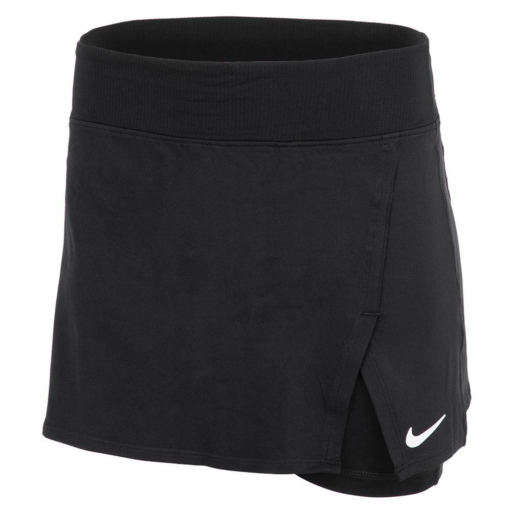 Women`s Court Dri-FIT Victory Straight 13 Inch Tennis Skort WOMENS APPAREL NIKE Black M
