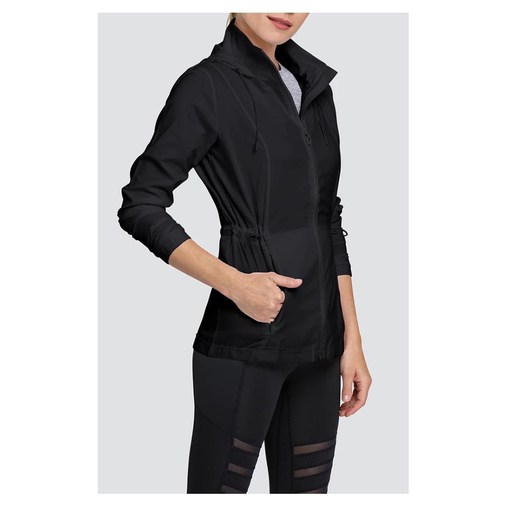 Women's Nola Tennis Jacket Onyx Womens Apparel TAIL