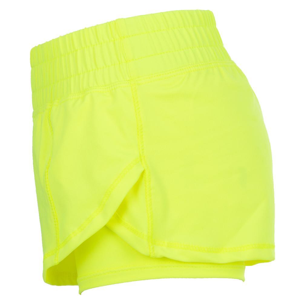 Girls' Match Point Tennis Short Girls Apparel LUCKY IN LOVE