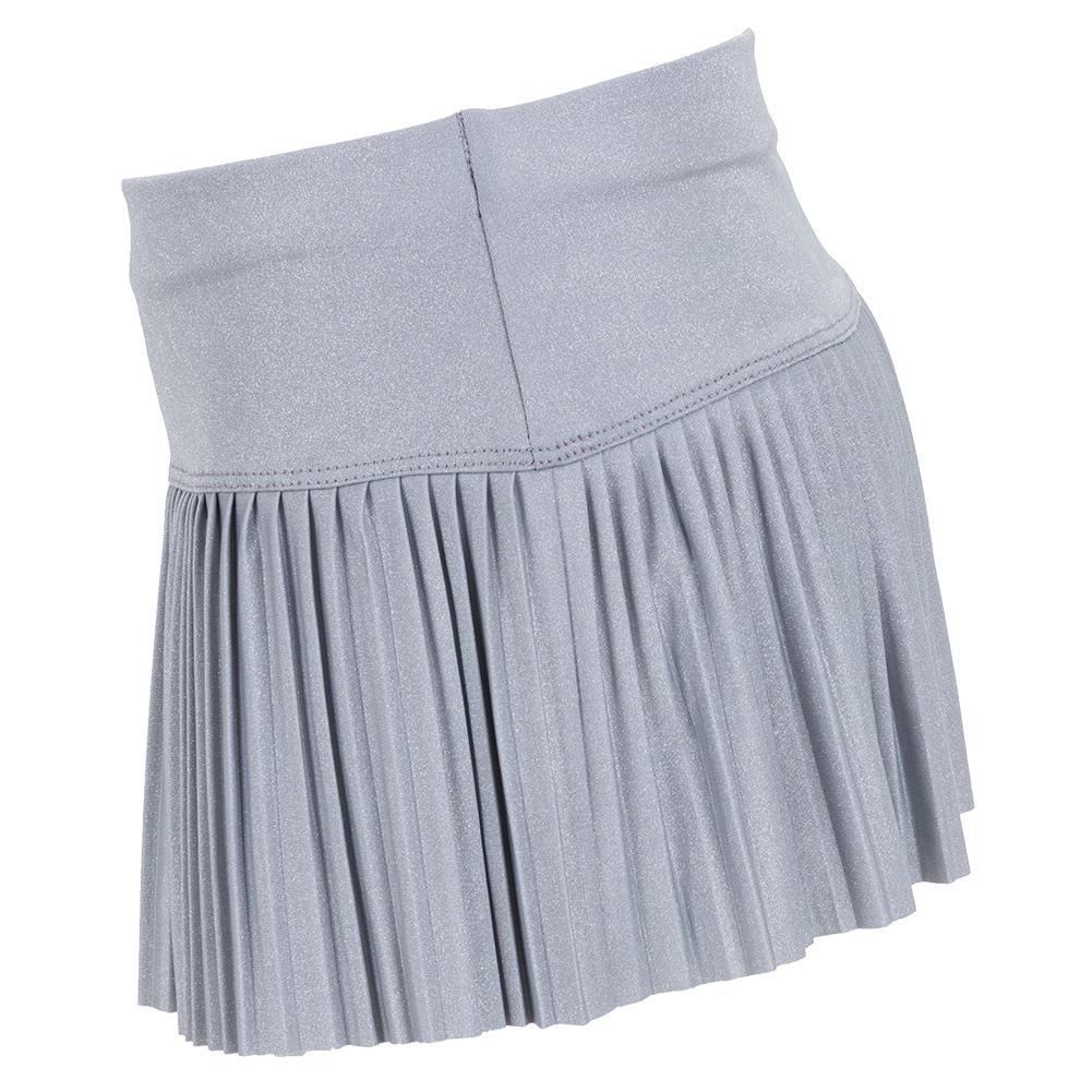 Girls' Spark Pleated Tennis Skort Eclipse Girls Apparel LUCKY IN LOVE