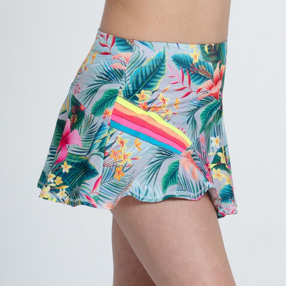 Girls' Tennis Skort Girls Apparel LUCKY IN LOVE