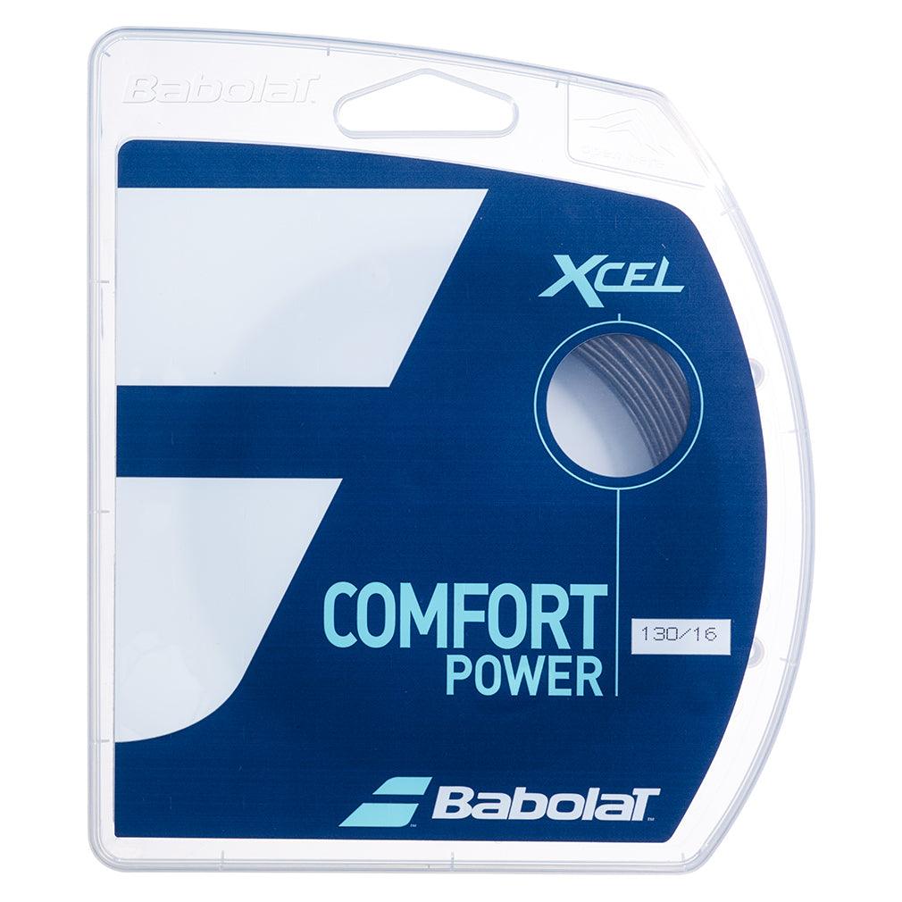 Xcel 16G Black Tennis String Black Tournament Gear BABOLAT Black