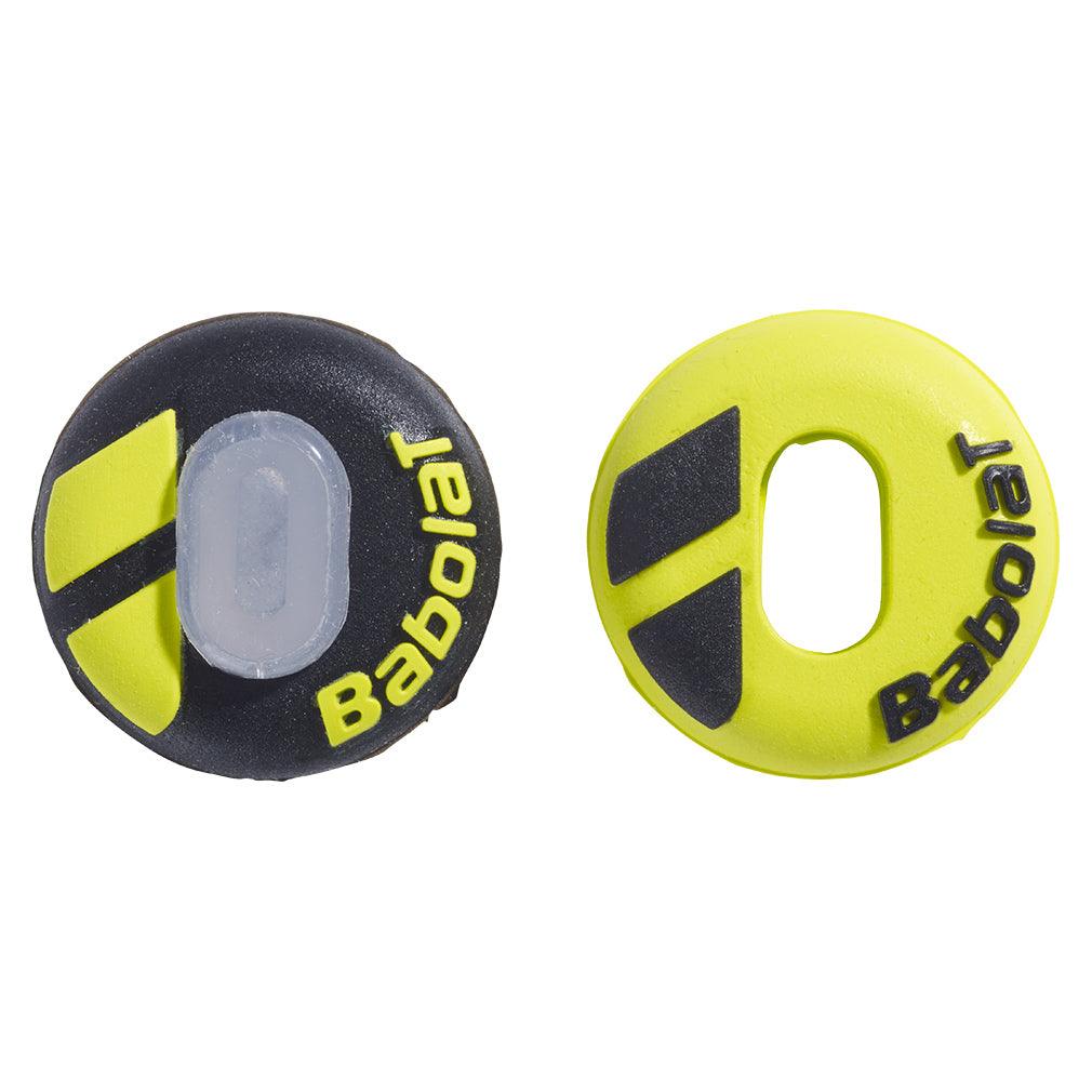 Custom X2 Tennis Dampeners Black and Yellow BABOLAT