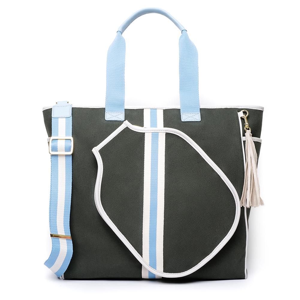 The Bestie Pickleball Bag Olive Green Pickleball Bags And Backpacks TRELLE AND CO.