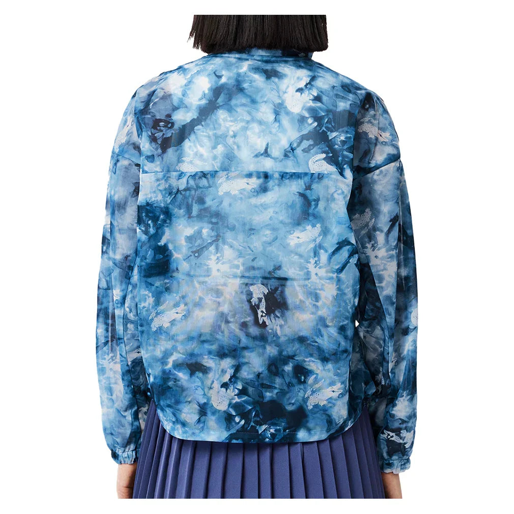Women's Lightweight Crocodile Print Tennis Jacket LACOSTE