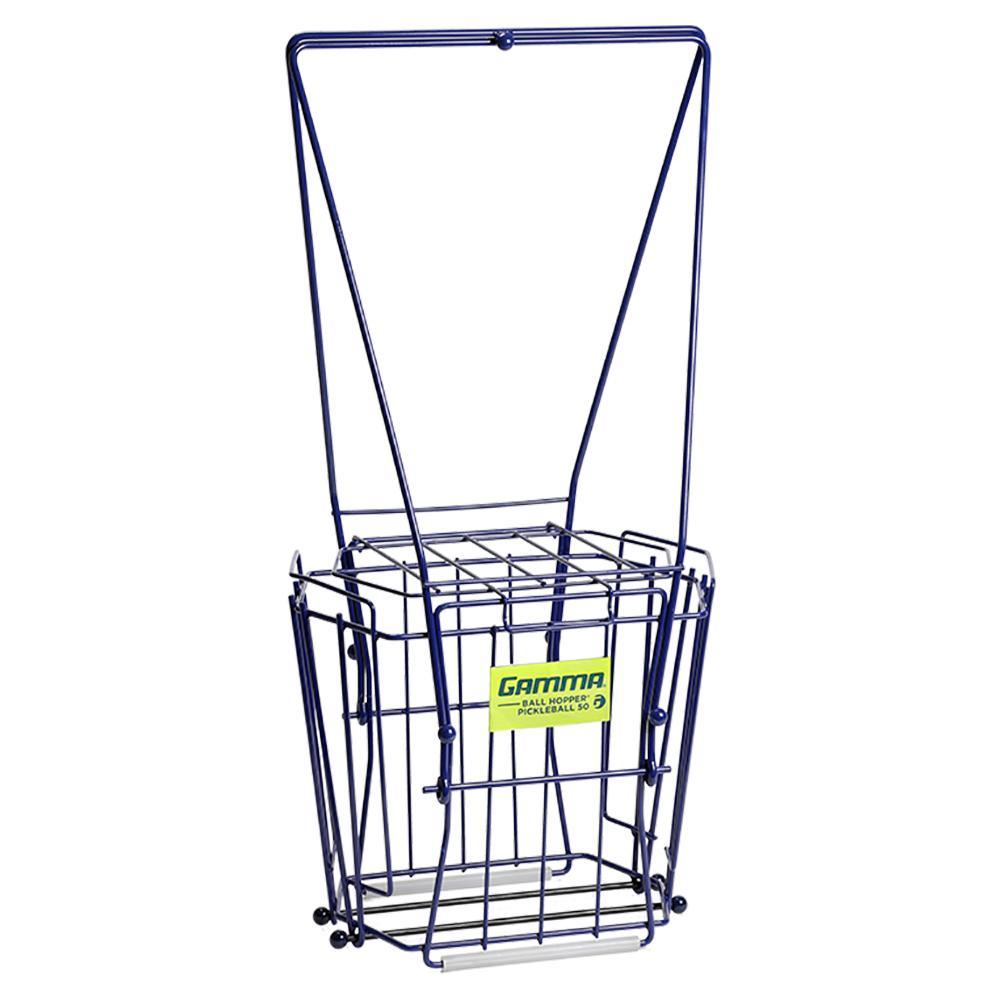 Pickleball 50 Ball Hopper Blue Pickleball Court Equipment And Accessories GAMMA