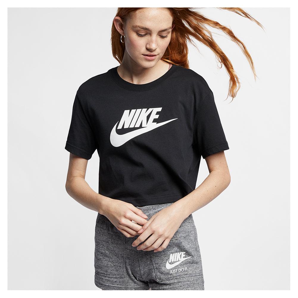 Women's Sportswear Essential Cropped T-Shirt Womens Apparel NIKE