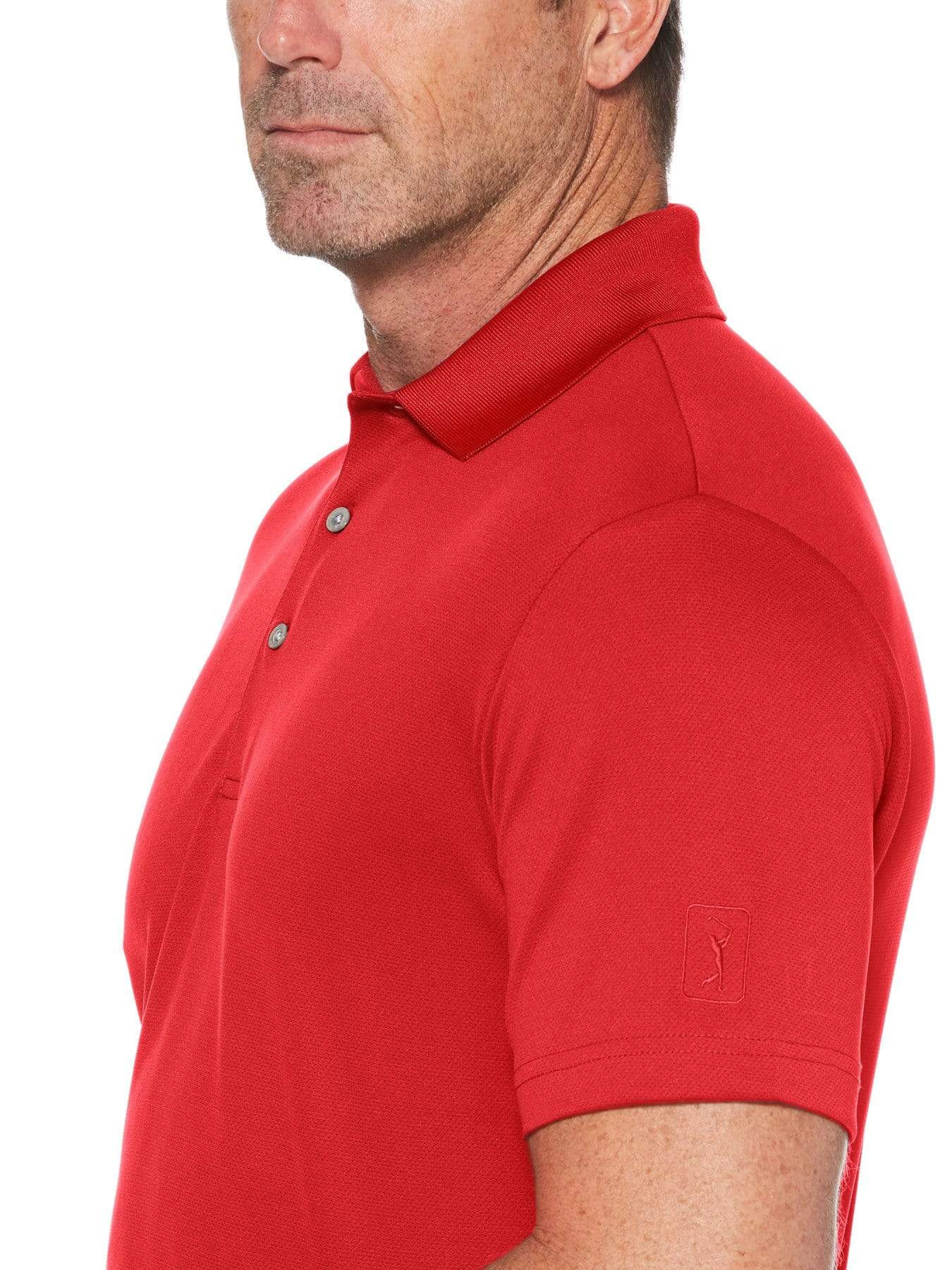 Big & Tall AirFlux™ Solid Mesh Golf Polo